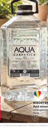 Aqua Carpatica Apă minerală naturală plată 5l