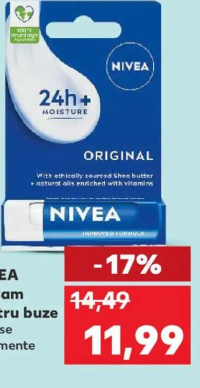 NIVEA Balsam pentru buze diverse sortimente 1 buc