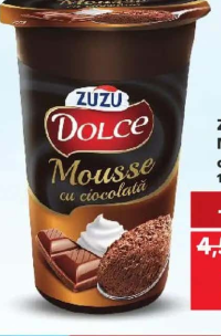 Zuzu Dolce Mousse cu ciocolată 100 g