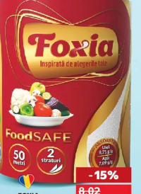 Foxia Prosop de hârtie 2 straturi 50 m