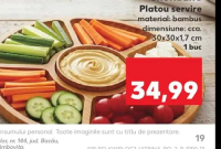 Grunberg Platou servire bambus 30x30x1,7 cm 1 buc