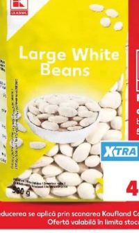 K-Classic Fasole albă bob mare 500 g
