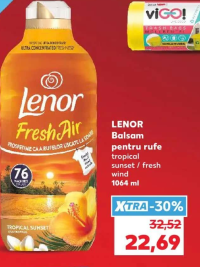 LENOR Balsam pentru rufe tropical sunset / fresh wind 1064 ml