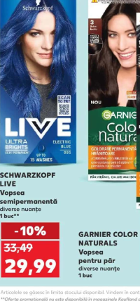 SCHWARZKOPF LIVE Vopsea semipermanentă diverse nuanțe 1 buc