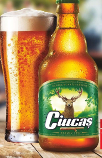 CIUCAȘ Bere blondă 4,6% alcool 0,33 l