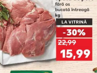 Spată de porc fără os kg