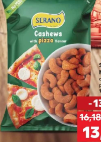 SERANO Nuci Caju aromă pizza 140 g