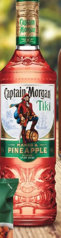 CAPTAIN MORGAN Tiki Mango & Pineapple Rom aromatizat 0,7 l