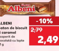 Ülker Albeni Baton de biscuit și caramel 31 g