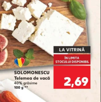 SOLOMONESCU Telemea de vacă 40% grăsime 100 g