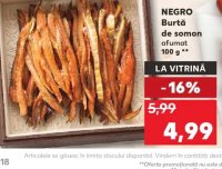 NEGRO Burtă de somon afumat 100 g
