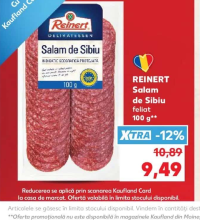 REINERT Salam de Sibiu feliat 100 g