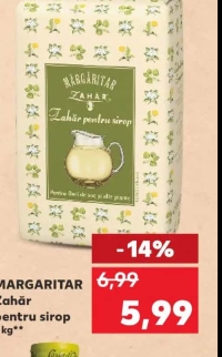 MARGARITAR Zahăr pentru sirop 1 kg