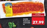 ALDIS Scăricică marinată kg