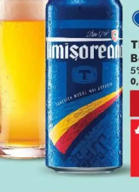 Timișoreana Bere blondă 5% alcool 0,5 l