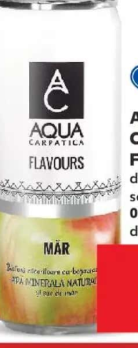 AQUA CARPATICA Flavours diverse sortimente 0,33 l doză