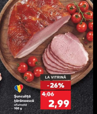Șunculiță țărănească afumată 100 g