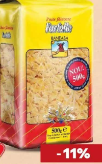 BĂNEASA Paste scurte diverse sortimente 500 g