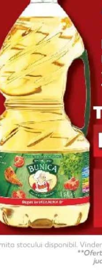 BUNICA Ulei rafinat floarea soarelui 1,8 l