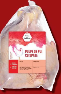 VREAU DIN ROMÂNIA Pulpe de pui cu spate refrigerate kg