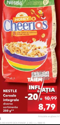 NESTLE Cereale integrale diverse sortimente 250 g