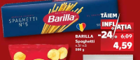 BARILLA Spaghetti n.3/ n.5 500 g