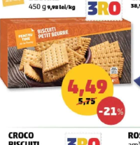 Penny Biscuiți Petit Beurre 450g