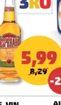 Desperados Bere cu aromă de tequila 5,9% alcool, 400 ml