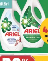 Ariel Detergent lichid diverse sortimente 40 spălări / 1.8 l