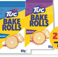 Tuc Bake Rolls diverse sortimente 80g