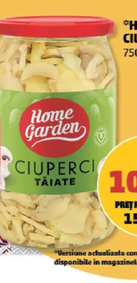 Home Garden Ciuperci tăiate 750 g