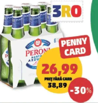 Peroni Bere Blondă 5% alcool, 6x330 ml