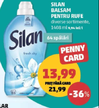Silan Balsam pentru rufe diverse sortimente 1408 ml