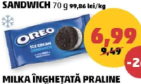 Oreo Înghețată Sandwich 70 g