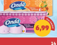 Onda Hârtie igienică diverse sortimente 3 straturi 8 role