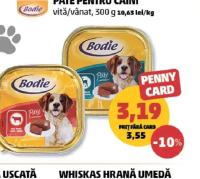 Bodie Pate pentru câini vită/vânat 300 g