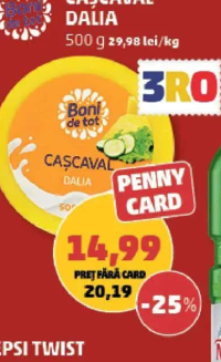 Boni de tot Cașcaval Dalia 500g