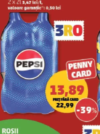 Pepsi Regular 2 x 2l