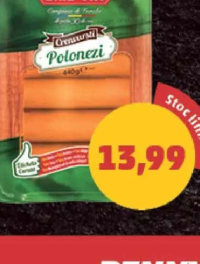 Cris-Tim Crenvurști Polonezi 440 g