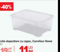 Carrefour Home Cutie depozitare cu capac 10 L