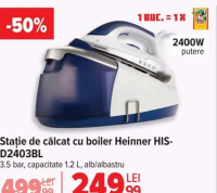 Heinner Stație de călcat cu boiler HIS-D2403BL