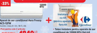 Aero Freezy Aparat de aer condiționat ACS-12FW + Talon instalare 12000 BTU