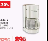 Moulinex Cafetieră FG121A10, capacitate 1.1 L, bej
