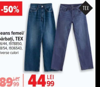 TEX Jeans femei/bărbați 36/44 38/54 diverse culori