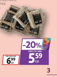 Nuga arahide/nucă/stafide 80g