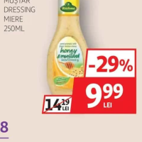 Kuhne Muștar dressing miere 250ml