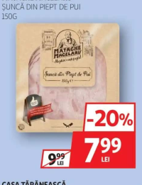 MATACHE MACELARU ȘUNCĂ DIN PIEPT DE PUI 150G