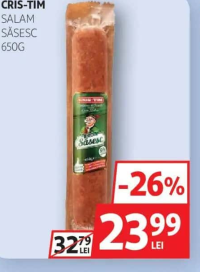 CRIS-TIM SALAM SĂSESC 650G