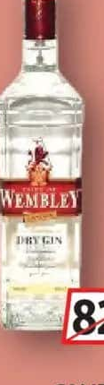 Wembley London Dry Gin 40% Alcool 1L