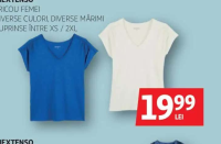 Inextenso Tricou femei diverse culori, diverse mărimi cuprinse între XS / 2XL